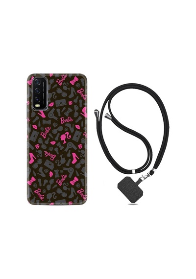 Vivo Y20S Kılıf Boyun Askılı Barbie And Shoes 1413
