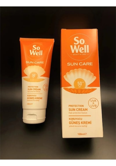 So Well Koruyucu Güneş Kremi SPF50+ 100 ML