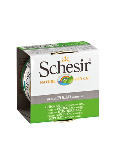 Schesir Tavuk Fileto Yetişkin Kedi Konservesi 6 Adet 70 Gr 129-20087.02