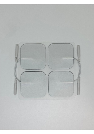 TıpTeknikMarket 5 Paket, 20 Adet Tens Elektrod Pedi 5x5 Cm Extra Güçlendirilmiş Yapışkanlı Dayanıklı Köpük Yüzey
