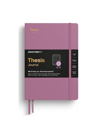 Leuchtturm1917 Thesis Sert Kapak A5 İngilizce Journal Dusty Rose 369203