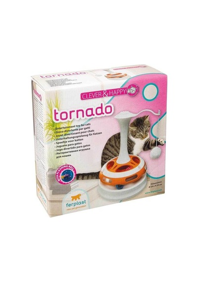 Ferplast Tornado Döner Piramit Kedi Oyuncağı 34 Cm