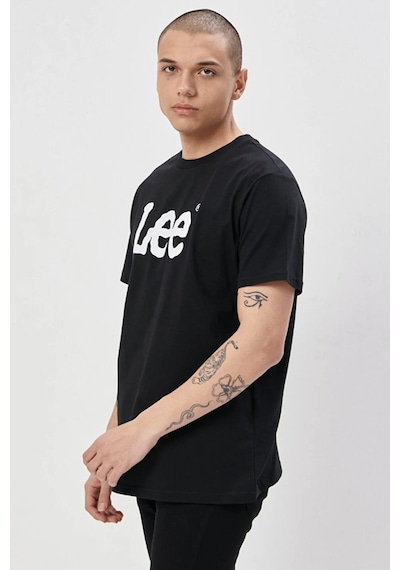 Lee Erkek T Shirt L65QAI01 001 SİYAH Siyah