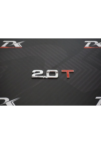 Dk Tuning Audi 2.0 T Bagaj Krom Metal 3m 3d Yazı Logo Arma