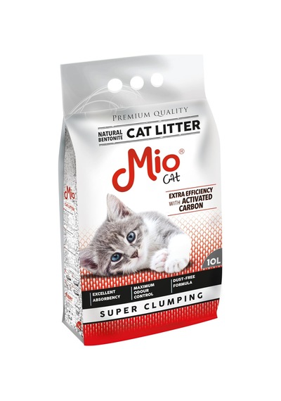 Kedi Kumu, 10 Lt. Aktif Karbonlu Bentonit