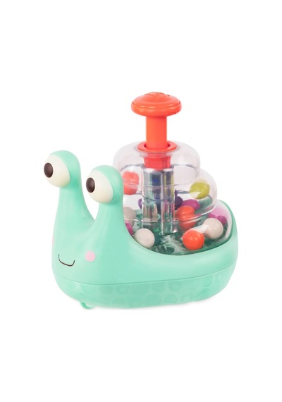B. Bx1561z Bebek - Işıklı Top Popper - Parlayan Salyangoz Küçük Çocuklar - Gelişimsel Faydalar - Etkileşimli Oy