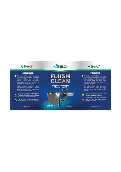 Tıkalı Radyatör Açma Kimyasalı 12 Araçlık 12 x 500 ML