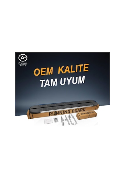 Jaecoo S-line Premium Krom Yan Basamak 2025 Sonrası