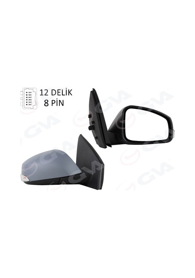 Gva Elektrikli Isıtmalı Sinyalli Katlanır Sensörlü Astarlı Asferik Sol L Megane Fluence 08- Gva 1011324-1 51403755424 963020181r 963029473r