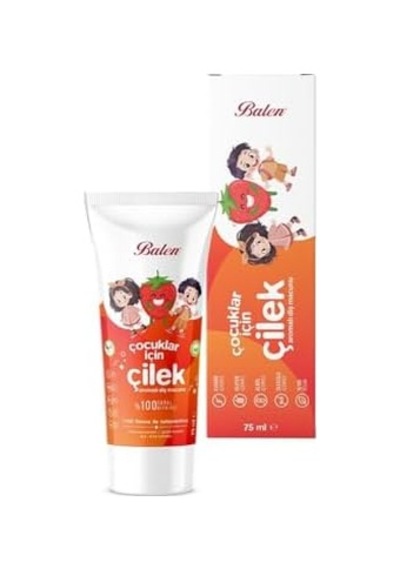 Doğal Çocuklar İçin Çilek Özlü Diş Macunu 75 Ml