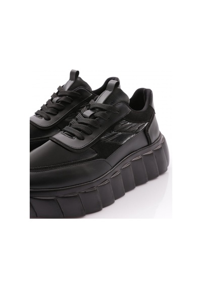 Dgn 506 Kadin Bağcikli Sneaker Ayakkabi 506-2239-R11318 Siyah