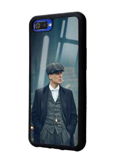 Oppo Realme C2 Peaky Blinders Thomas Shelby Tasarımlı Glossy Telefon Kılıfı Siyah
