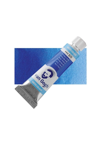 Talens Van Gogh 10 Ml. Tüp Sulu Boya 570 Phthalo Blue Çok Renkli