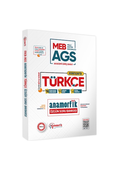 2025 Meb Ags Türkçe Özgün Soru Bankası Dijital Çözümlü Anamorfik