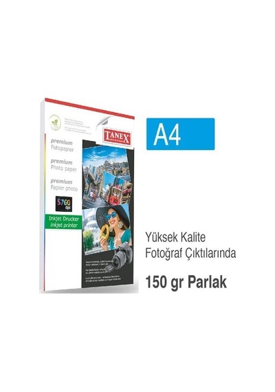 Tanex A4 150 G Fotoğraf Kağıdı 25'Li Paket