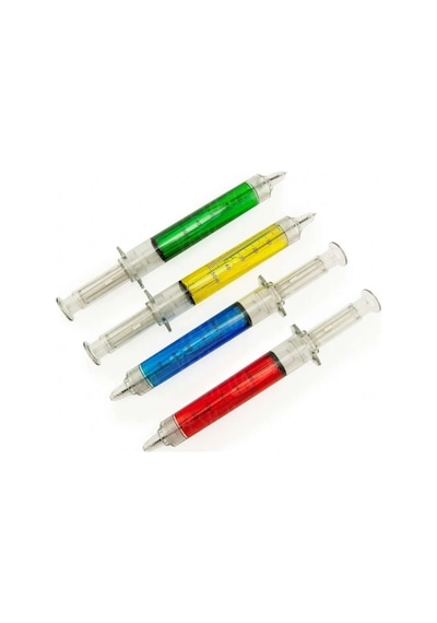 Şırınga Şeklinde Kalem Syringe Pen - Kurşun Kalem 0.7    MM