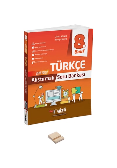 Lgs 8. Sınıf Alıştırmalı Türkçe Soru Bankası Ve Telefon Standı