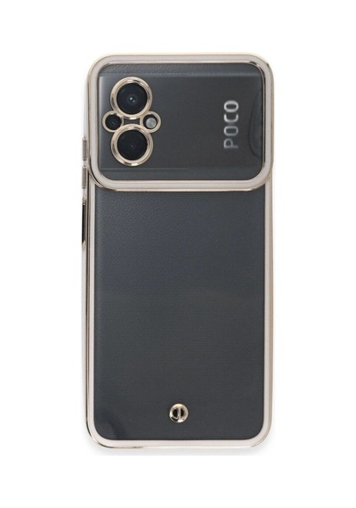 Xiaomi Poco M5 Kılıf Liva Lens Silikon