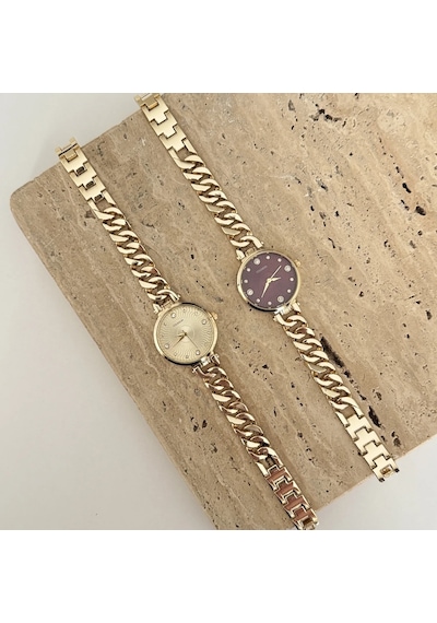 Savior Collection Orelis Gold Bordo Saat