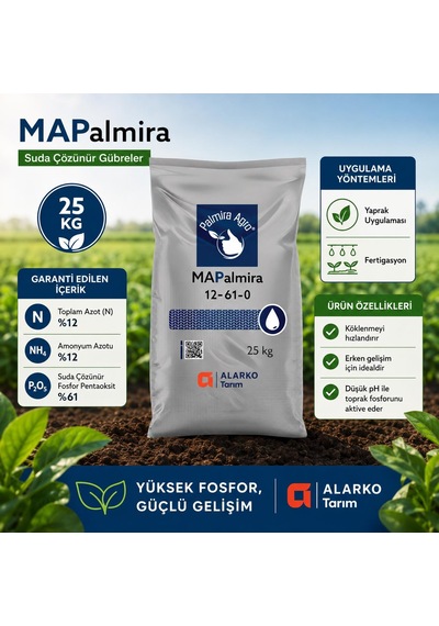 Mapalmira Suda Çözünür Fosfor Gübresi 25 Kg