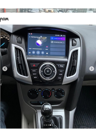 For-x Ford Focus 3-4 2012-2017 -9''android Gerçek 2+32 Gb / 4 Çekirdek 1.6ghz / Wıfı 5.0ghz / Bt 5.4-kablosuz Carplay-ahd Hd Geri Görüş Kamera  9"