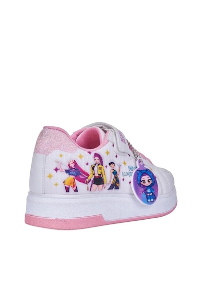 Nese Shoes K-pop Kız Çocuk Spor Ayakkabısı, Sneaker Beyaz-pembe Beyaz - Pembe