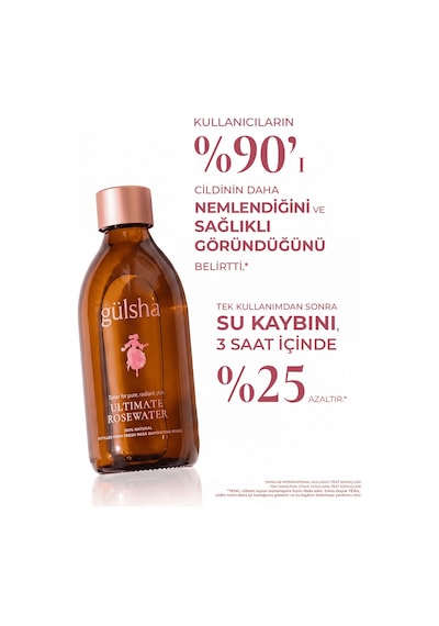 Gülsha Tam Gül Suyu 200 ML