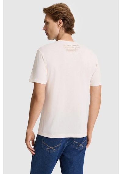 U.S. Polo Assn. U.s. Polo Assn. Erkek Tişört Krem