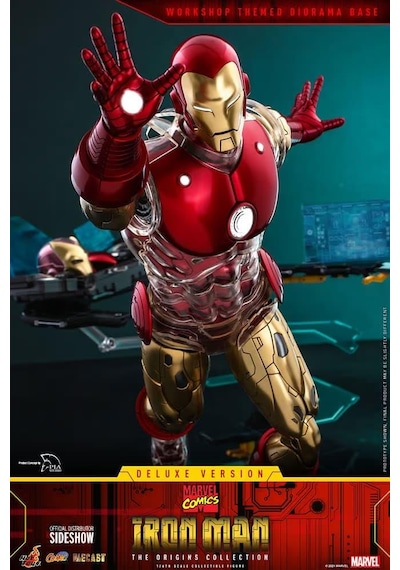 Hot Toys Iron Man The Origins (Deluxe) Diecast Sixth Scale Figure CMS08 - 908152