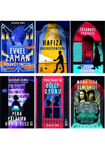 5.6.7.8. Sınıf Okuma Kitapları Kayahan Demir 6 Kitap Hafıza Koleksiyoncusu İstanbul Portresi