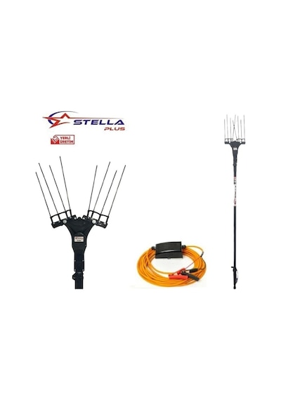 Stella Plus Sp-600 Devir Ayarlı Akülü Zeytin Silkme Hasat Makinesi