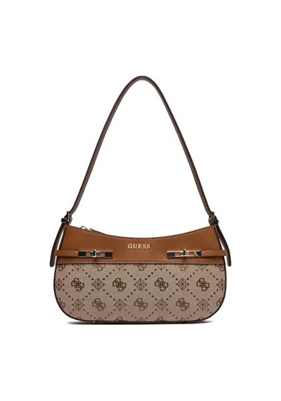 Guess Melinda Logo Kadın Omuz Çantası Hwjp9902170 Kahve