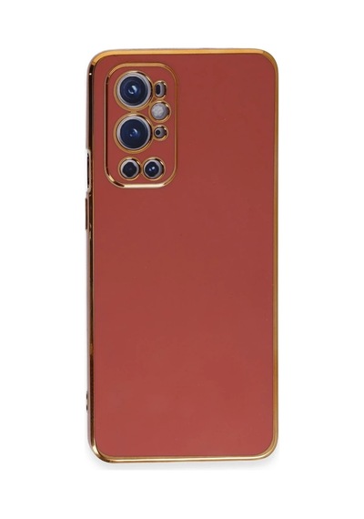One Plus 9 Pro Kılıf Volet Silikon - Kırmızı Kirmizi