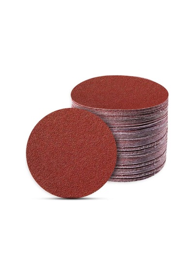 60 Adet Cırt Zımpara 125 Mm Spiral Avuç Taşlama Karma Paket