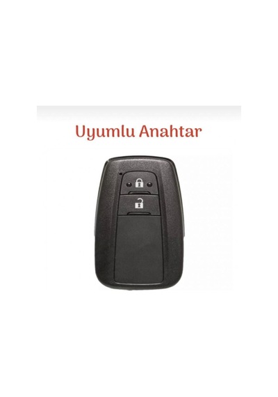 Gma Keys Toyota Corolla Prius Camry C-hr Rav4 Nano Land Crusiser 2 Tuslu Anahtar Koruma Kılıfı 1. Kalite