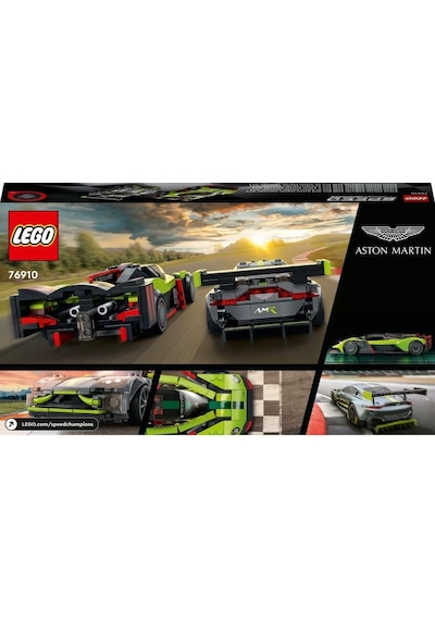 LEGO® Speed Champions 76910 Aston Martin Valkyrie Amr Pro And Aston Martin Vantage Gt3 592 Parça