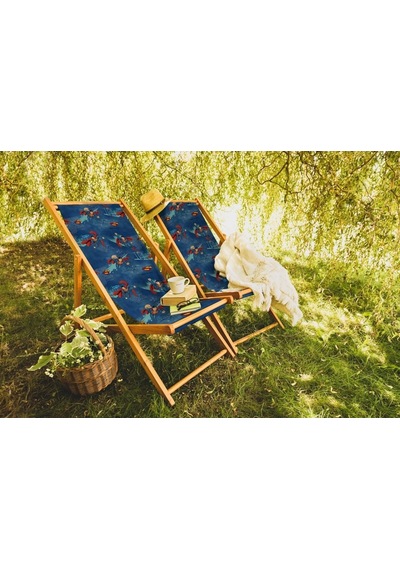 Bluehomeconcept Adawall Home Blue Superman Şezlong