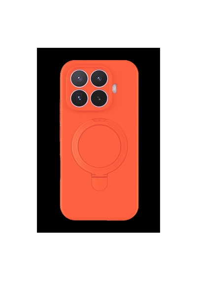 Newface Xiaomi Mi 17t Pro Regal Magsafe Standlı Kapak - Turuncu Düz Renkli