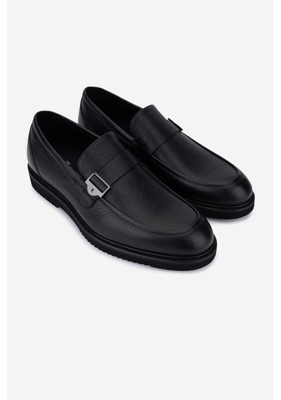 Rossi Erkek Hakiki Deri Siyah Casual Ayakkabı 668 1613 Erk Ayk Sk25-26 Nero Siyah