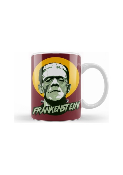 Frankenstein Kupa Bardak Porselen No25376 Karışık