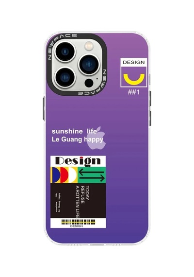 Jenerik Apple iPhone Uyumlu  Uyumlu 13 Pro Max Kılıf Estoril Desenli Kapak - Estoril - 4