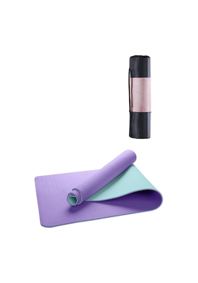 Gymo Ekolojik 6Mm Taşıma Çantalı Yoga Matı Pilates Minderi Lila N