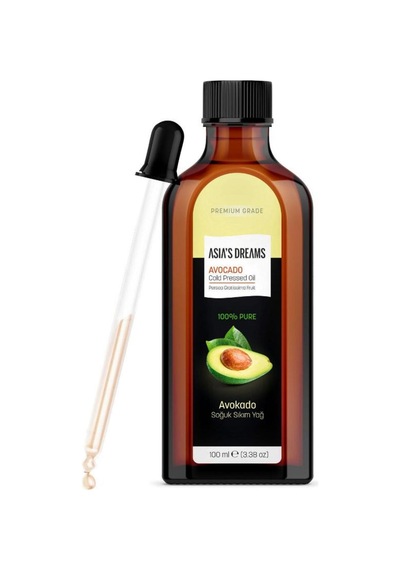 Asia's Dreams Avokado Soğuk Sıkım Yağı 100ml