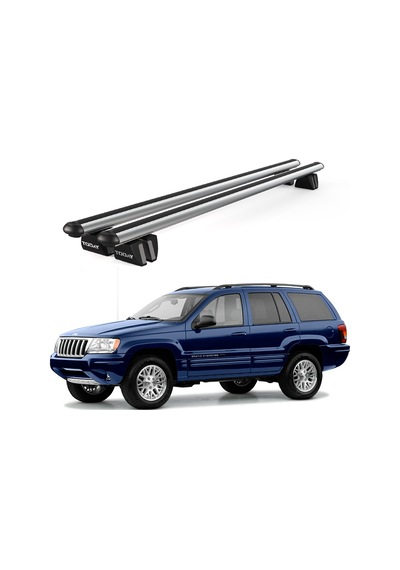 Pençe Jeep Grand Cherokee Ara Atkı 1999-2005 Uyumlu Gri Ara Atkı Port Bagaj Tavan Barı
