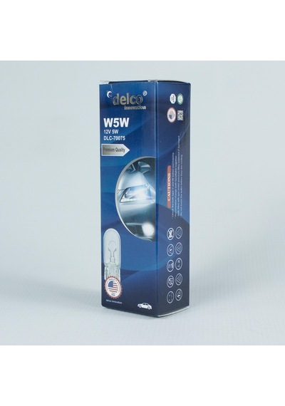 Delco U.s.a W5w Dipsiz Ampul T10 Halogen 12 Volt 10 Adet