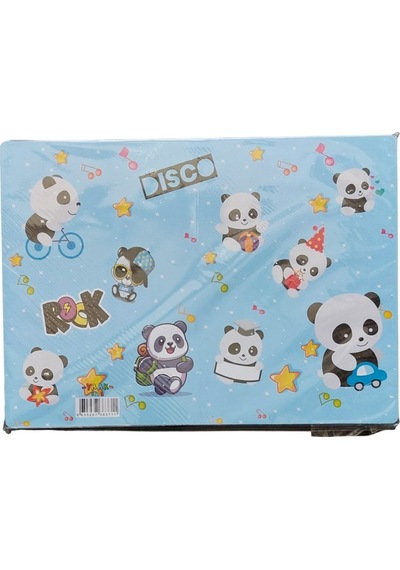 Karne Kılıfı 24x33 Cm Panda Desenli 30 Adet