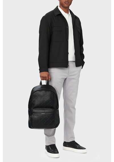 Calvin Klein Kabartma Logolu Ayarlanabilir Askılı Sırt Çantası Erkek Sırt Çantası Lv04d3560g Ub1 Siyah