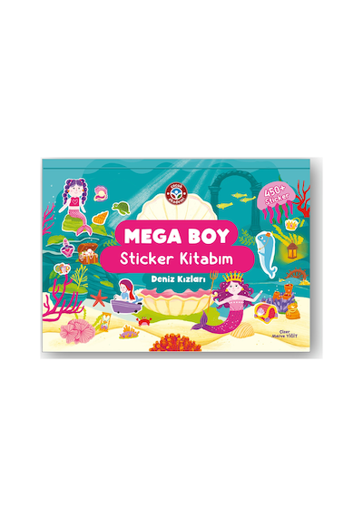 Mega Boy Sticker Kitabım Deniz Kızları