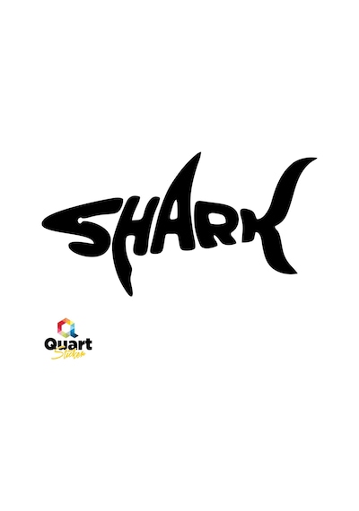 Shark Köpek Balığı Sticker Oto Araba Sticker Cam Sticker