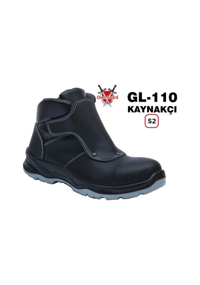 Gl110 S2 Kompozit Burunlu Kaynakçı İş Botu Siyah